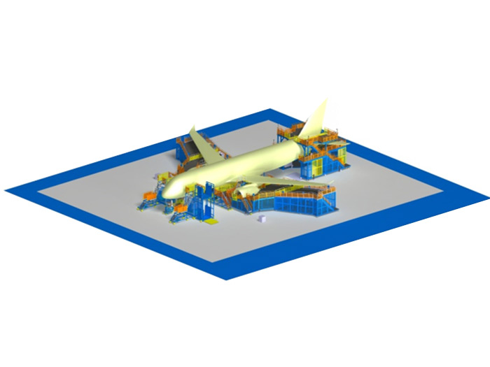 Automated Aircraft Subassembly Line